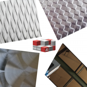 Edelstahlbleche im Zuschnitt 0,8 bis 2 mm Materialstärke